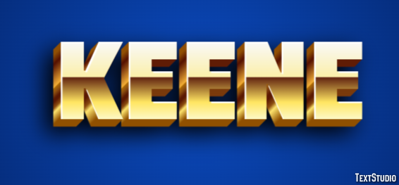 Keene Texteffekt