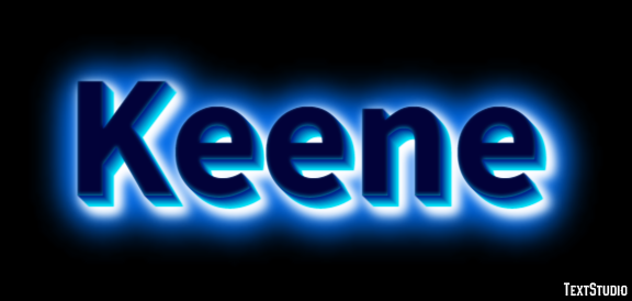 Keene Efekt tekstowy
