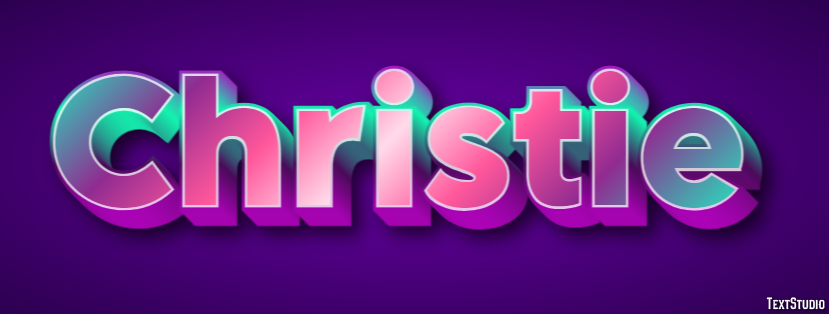 Christie Texteffekt