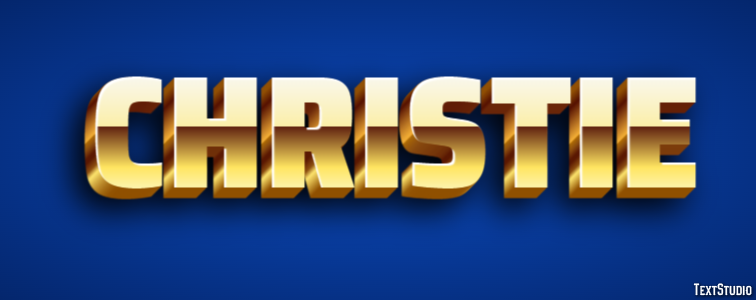 Christie Text Effect