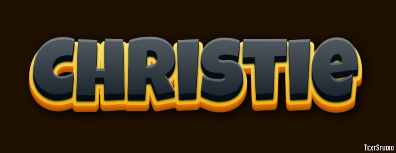 Christie Text Effect
