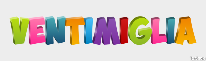 Ventimiglia Text Effect