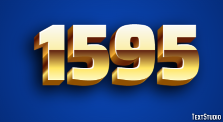 1595 Texteffekt