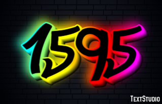 1595 Texteffekt