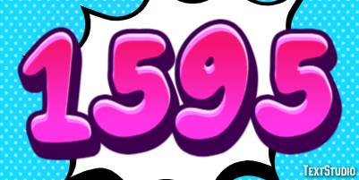 1595 Texteffekt