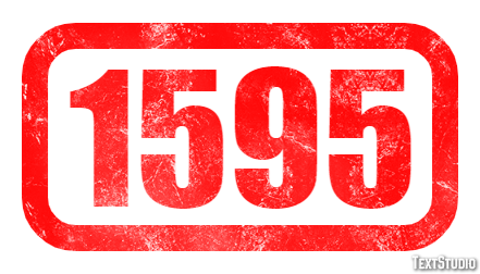 1595 Texteffekt