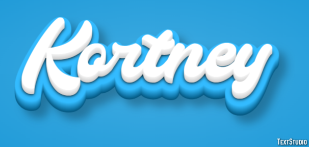 Kortney Text Effect