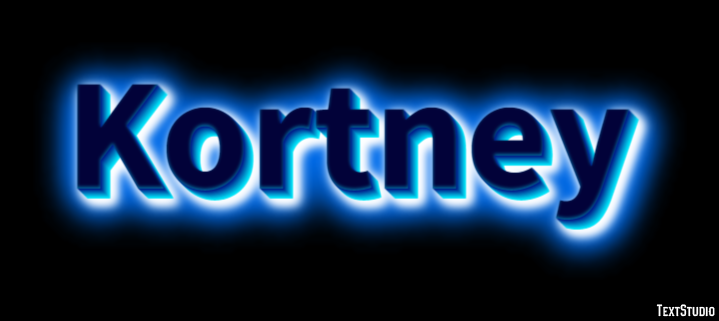 Kortney Text Effect