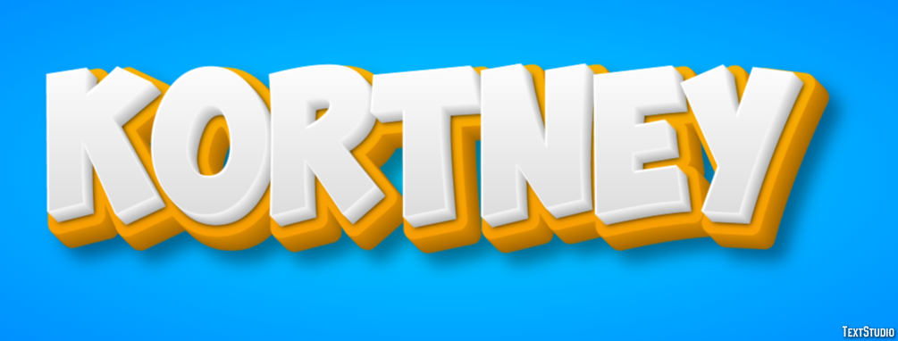Kortney Text Effect