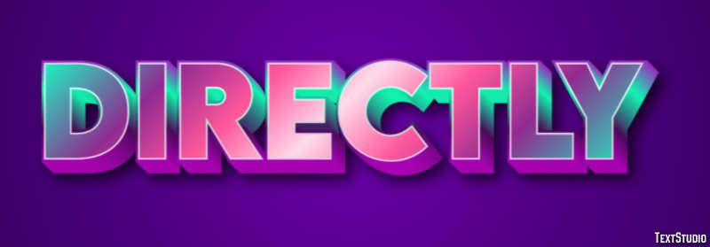 Directly Text Effect