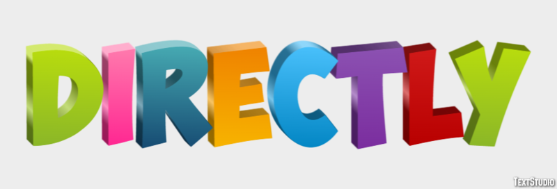 Directly Text Effect