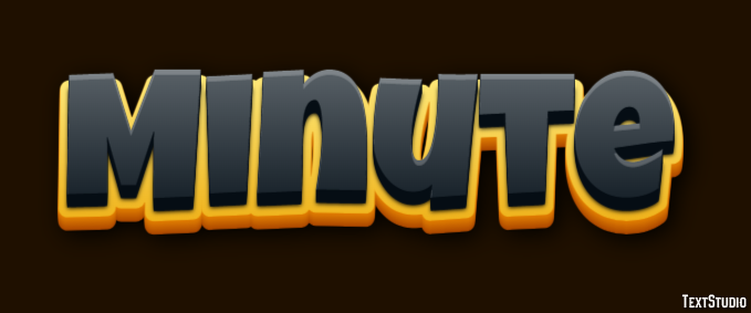 Minute Tekst Effect