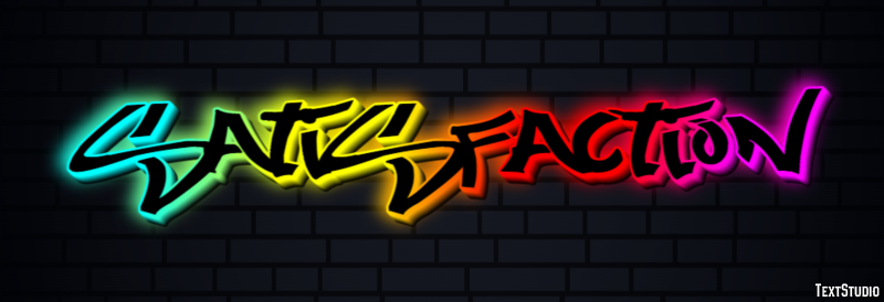 Satisfaction Text Effect