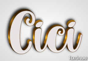 Cici Tekst Effect