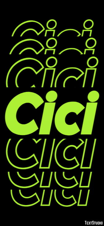 Cici Text Effect