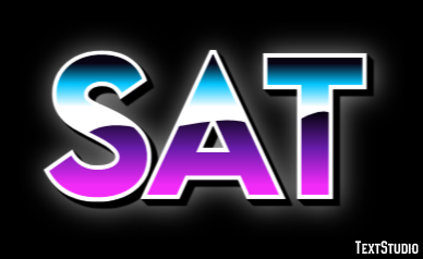 Sat Efeito do texto