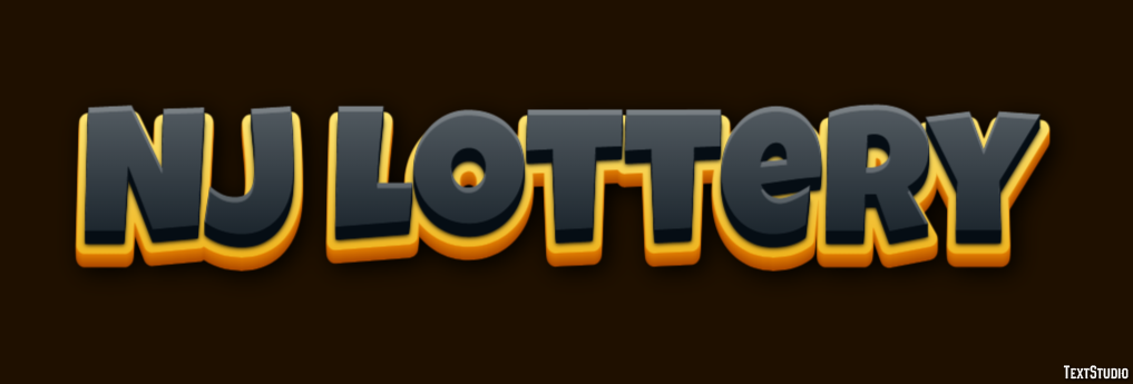 Nj Lottery Efeito de texto