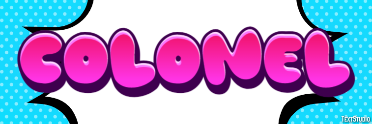 Colonel テキスト効果
