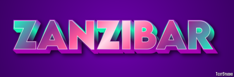 Zanzibar Efekt tekstowy