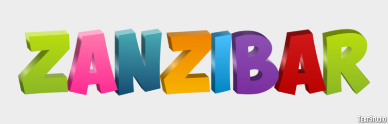 Zanzibar Efekt tekstowy