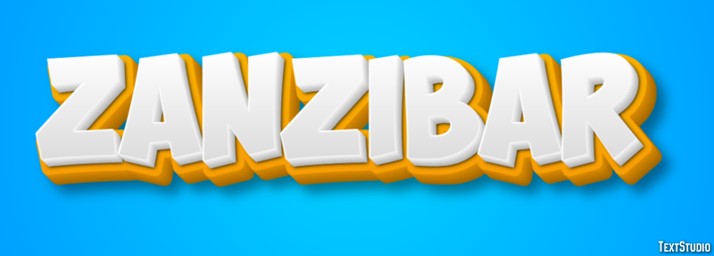 Zanzibar Efekt tekstowy