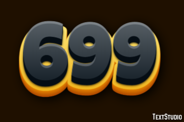 699 Efekt tekstowy