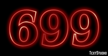 699 Efekt tekstowy