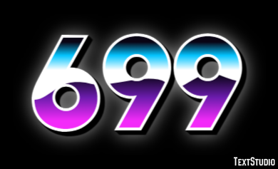 699 Efekt tekstowy