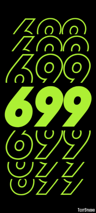 699 Efekt tekstowy