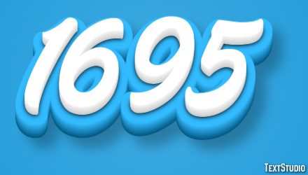 1695 Efekt tekstowy
