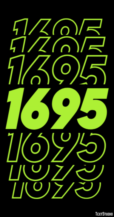 1695 Text Effect