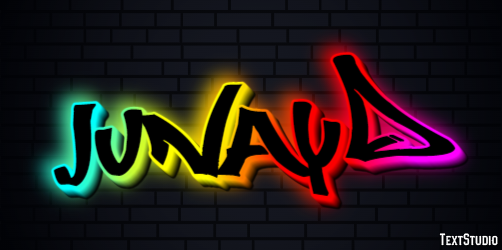 Junayd Efeito de texto