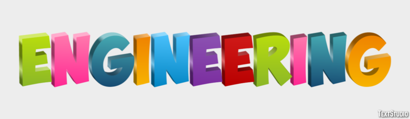 Engineering Text Effect