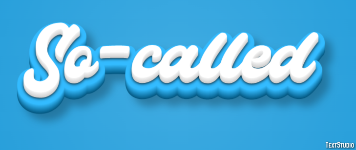 So-called Text Effect