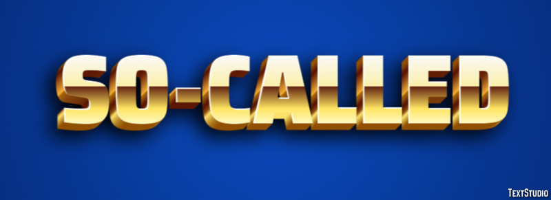 So-called Text Effect