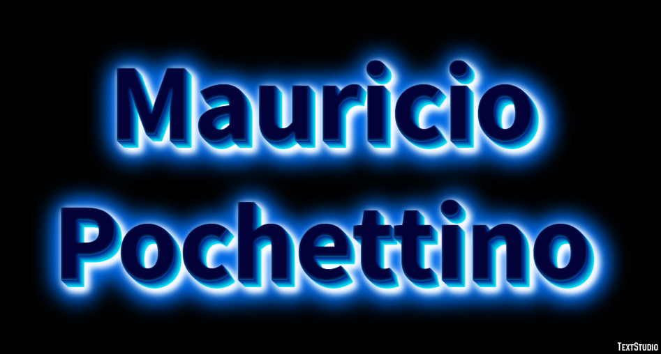 Mauricio Pochettino Efecto de Texto