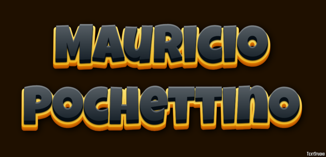 Mauricio Pochettino Text Effect