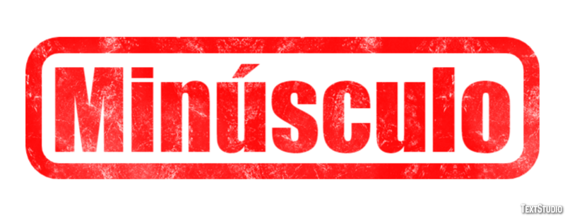 Minúsculo Efekt tekstowy