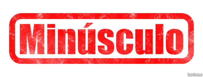 Minúsculo Efekt tekstowy