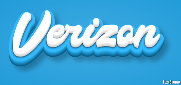 Verizon Efecto de Texto