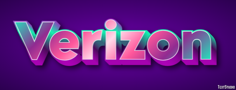 Verizon Efecto de Texto