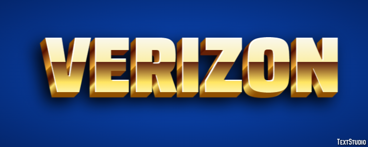Verizon Efecto de Texto