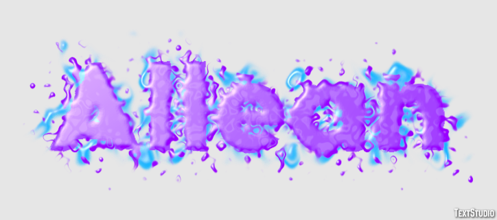 Allean Text Effect