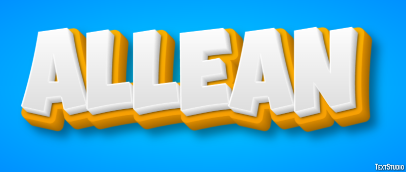 Allean テキスト効果
