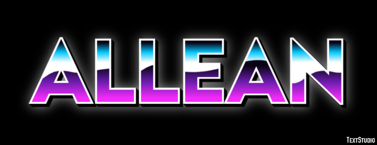 Allean Text Effect