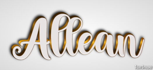 Allean テキスト効果