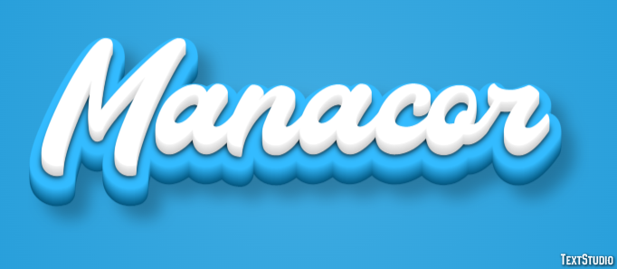 Manacor Efeito de texto