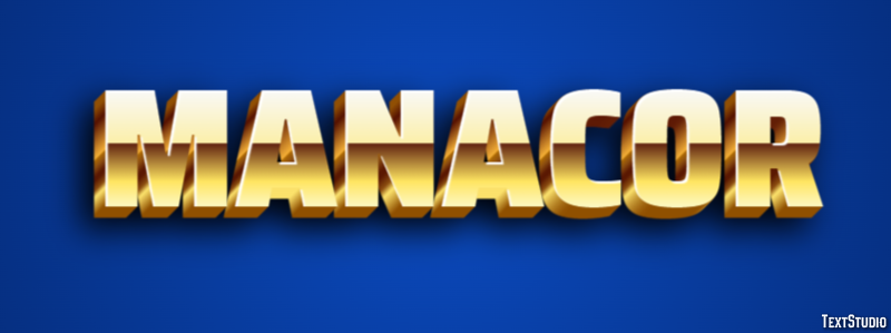 Manacor Efekt tekstowy