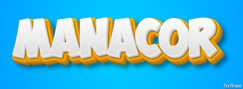 Manacor Efeito de texto