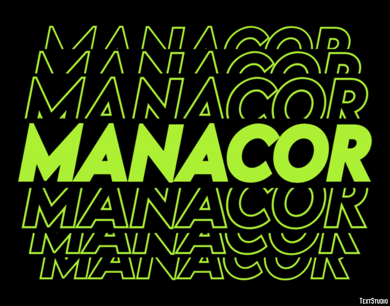 Manacor Efekt tekstowy
